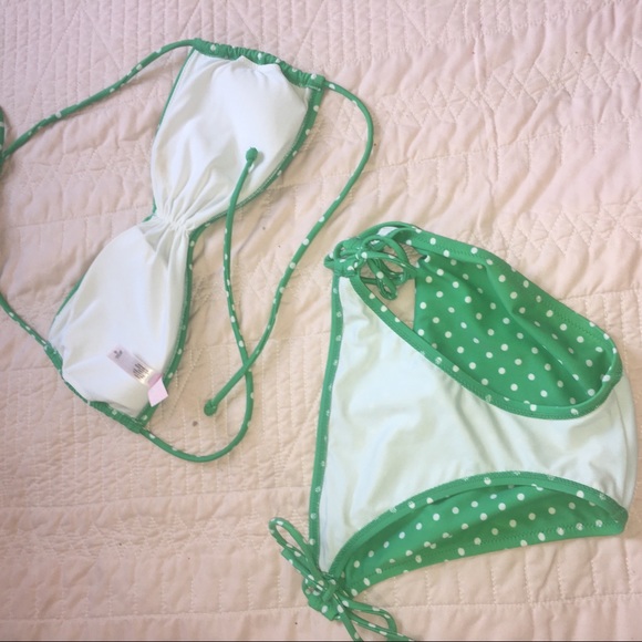 VS Polka-Dot String Bikini S/M - Picture 6 of 8